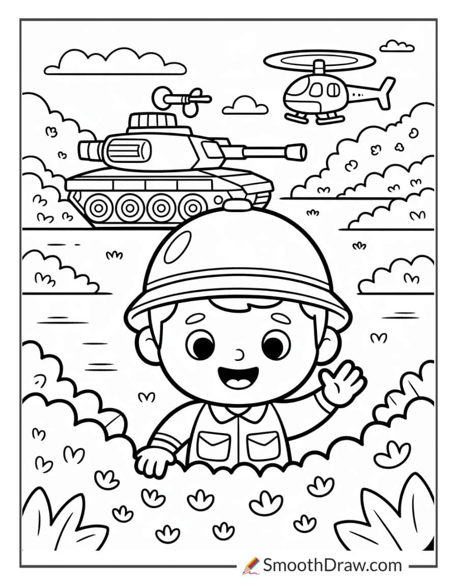 army cartoon coloring pages (2)