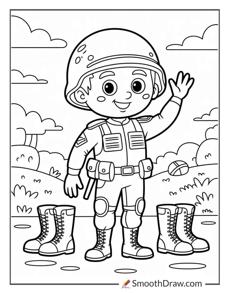 army guy coloring pages