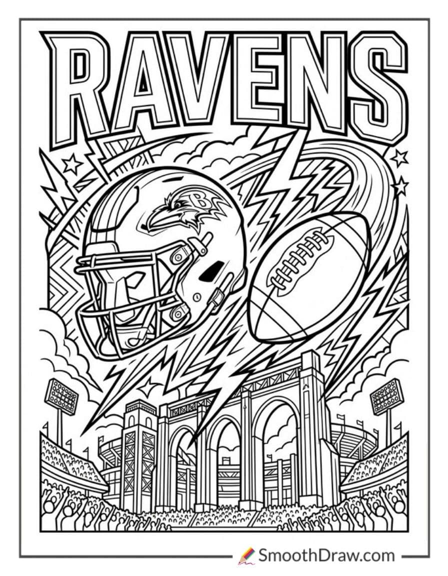 Baltimore Ravens Promotional Key Art