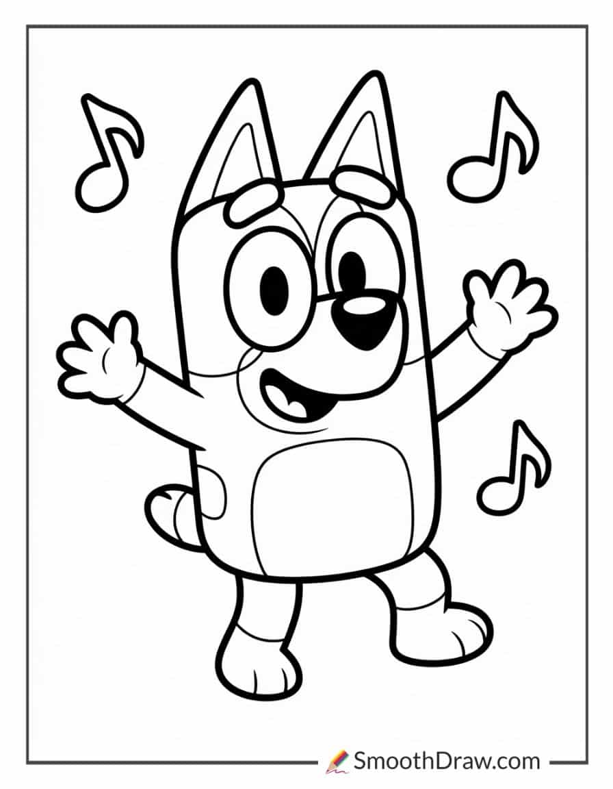 Bluey Dancing