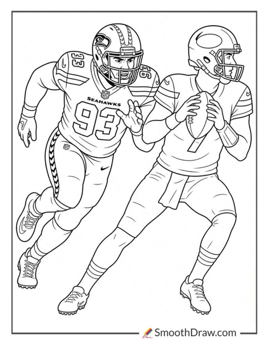 Byron Murphy Chasing Quarterback