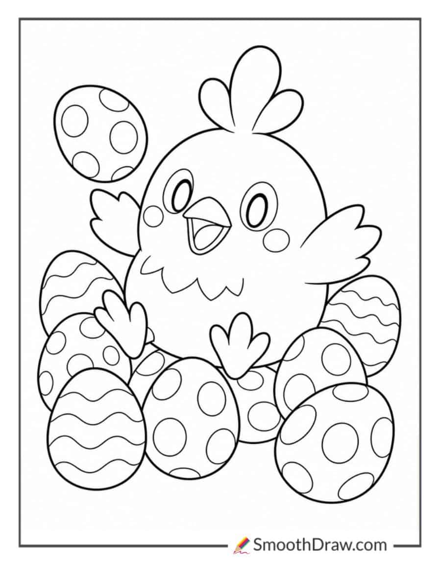 chikipi from palworld with eggs