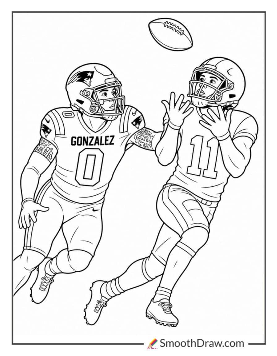 Christian Gonzalez Defending Receiver