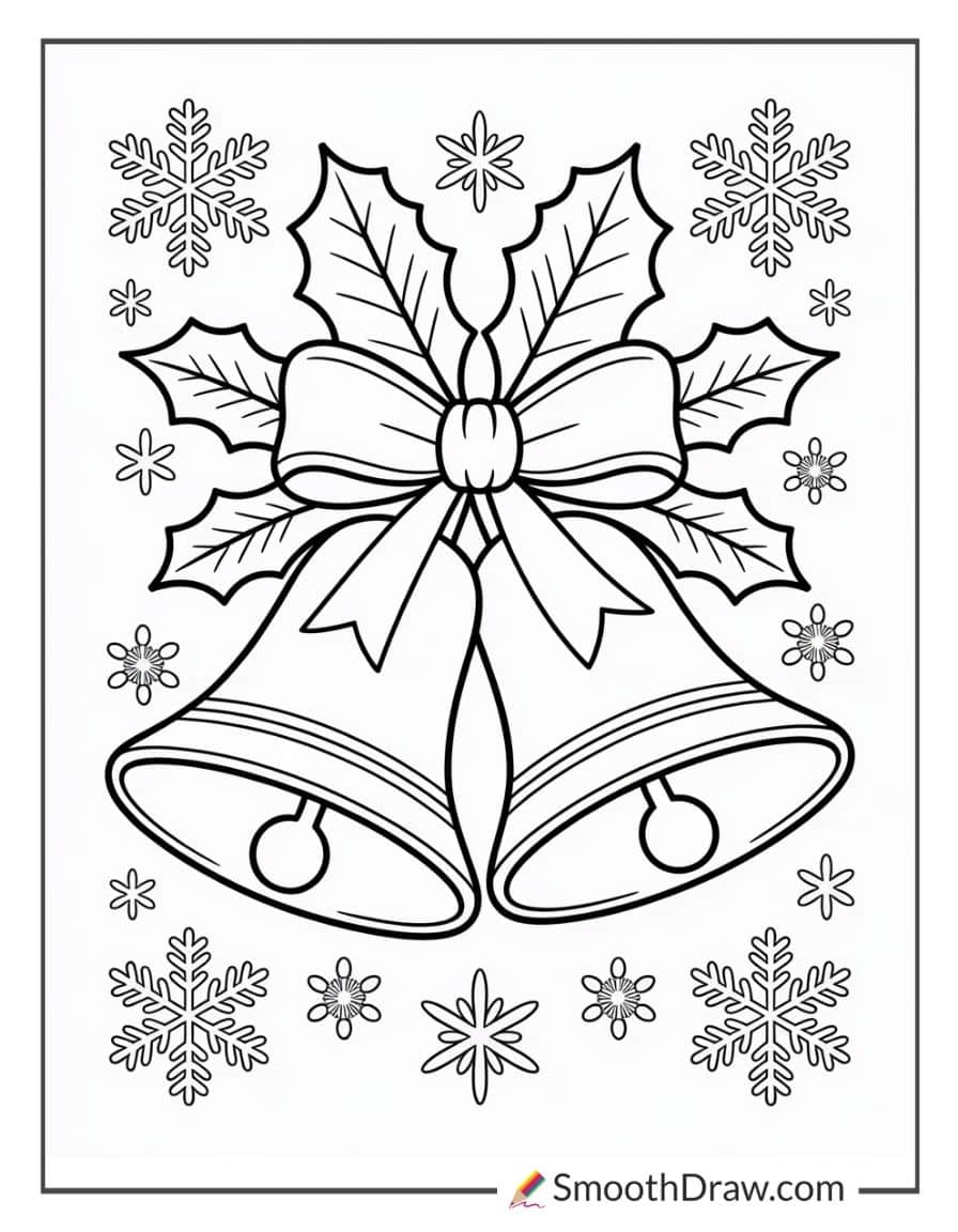 Christmas Bells Coloring Pages