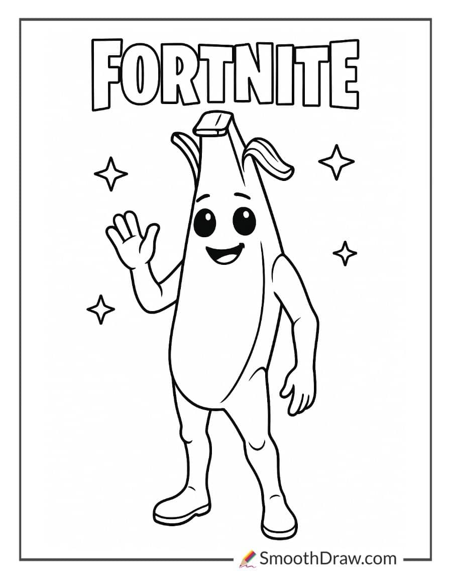 cool fortnite coloring pages