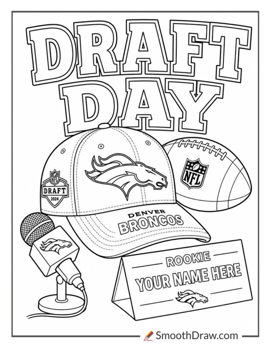 Denver Broncos Draft Day Cap