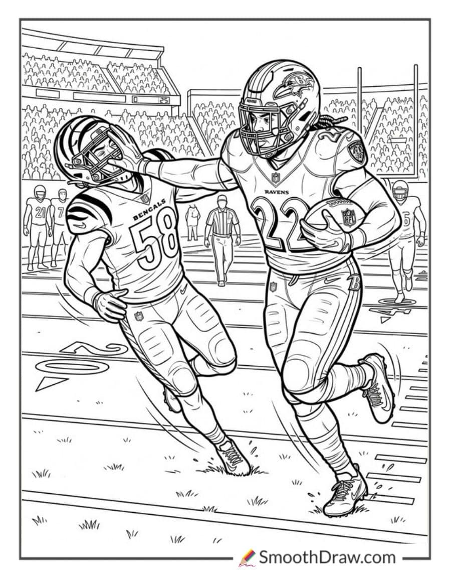 Derrick Henry Stiff Arm