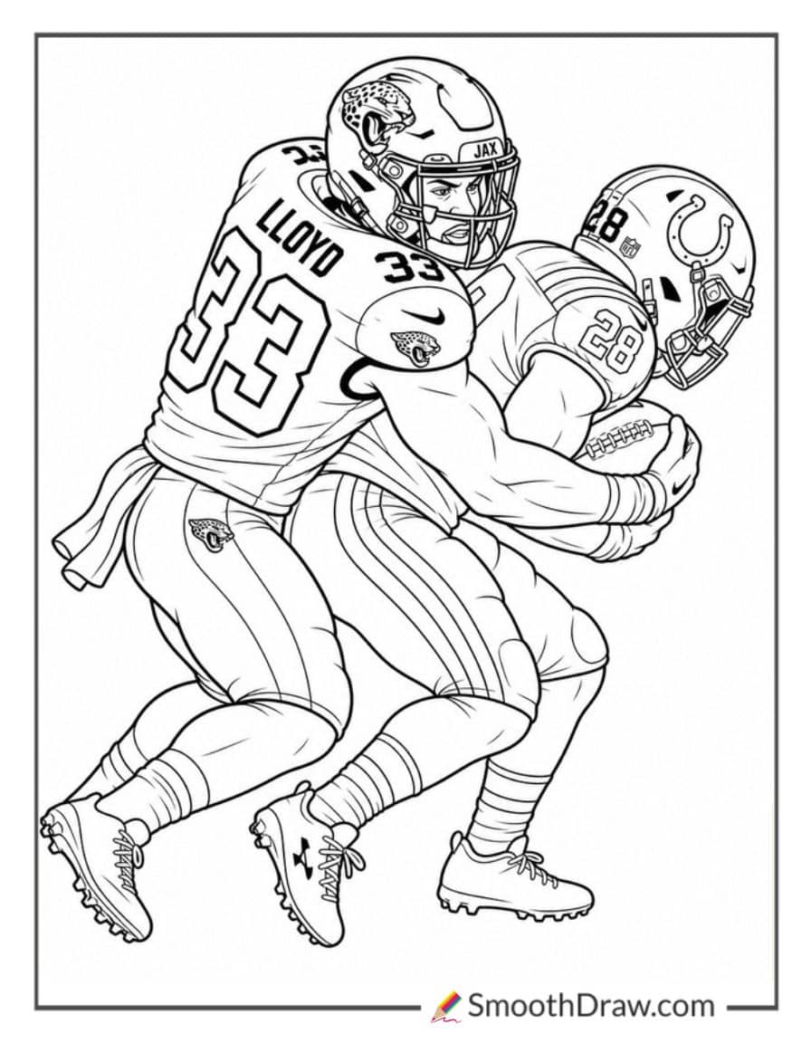 Devin Lloyd Linebacker Tackle