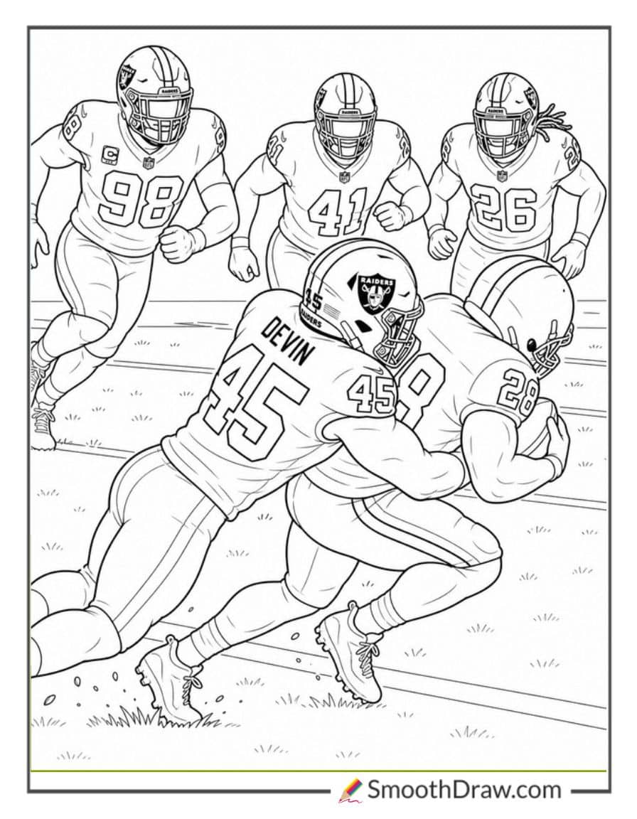 Devin White Making A Tackle