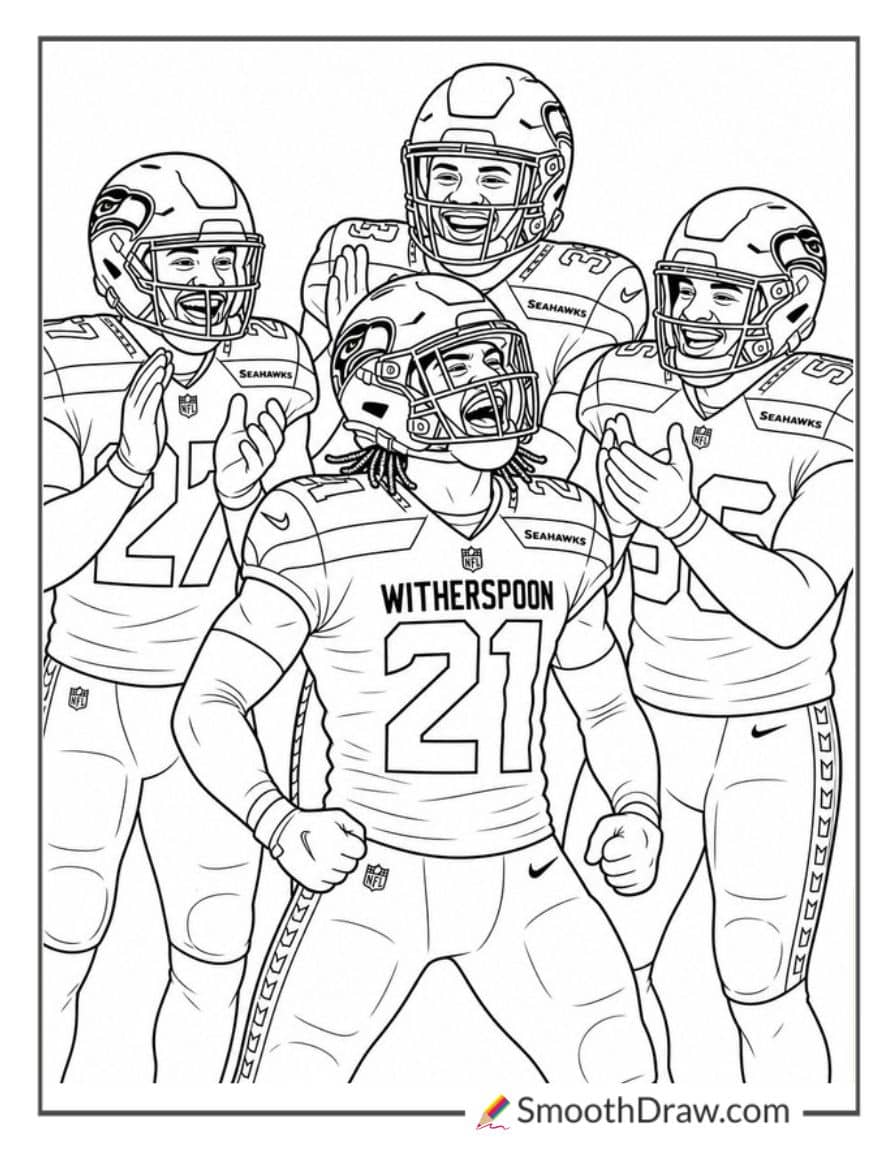 Devon Witherspoon Celebrating Tackle