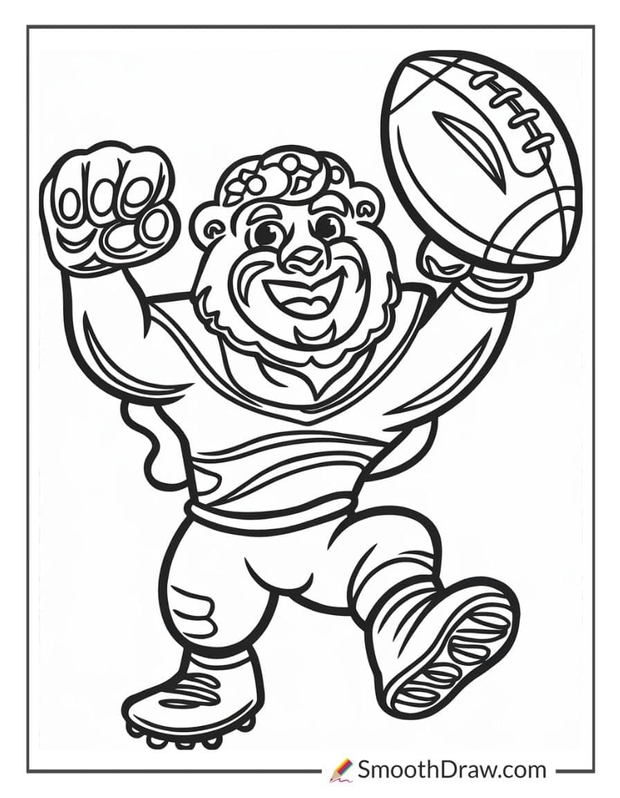 football team mascot