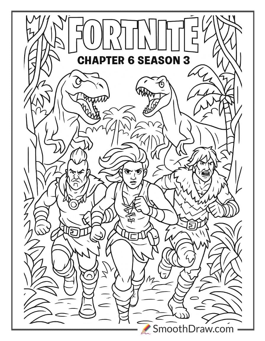 fortnite coloring pages chapter 6 season 3
