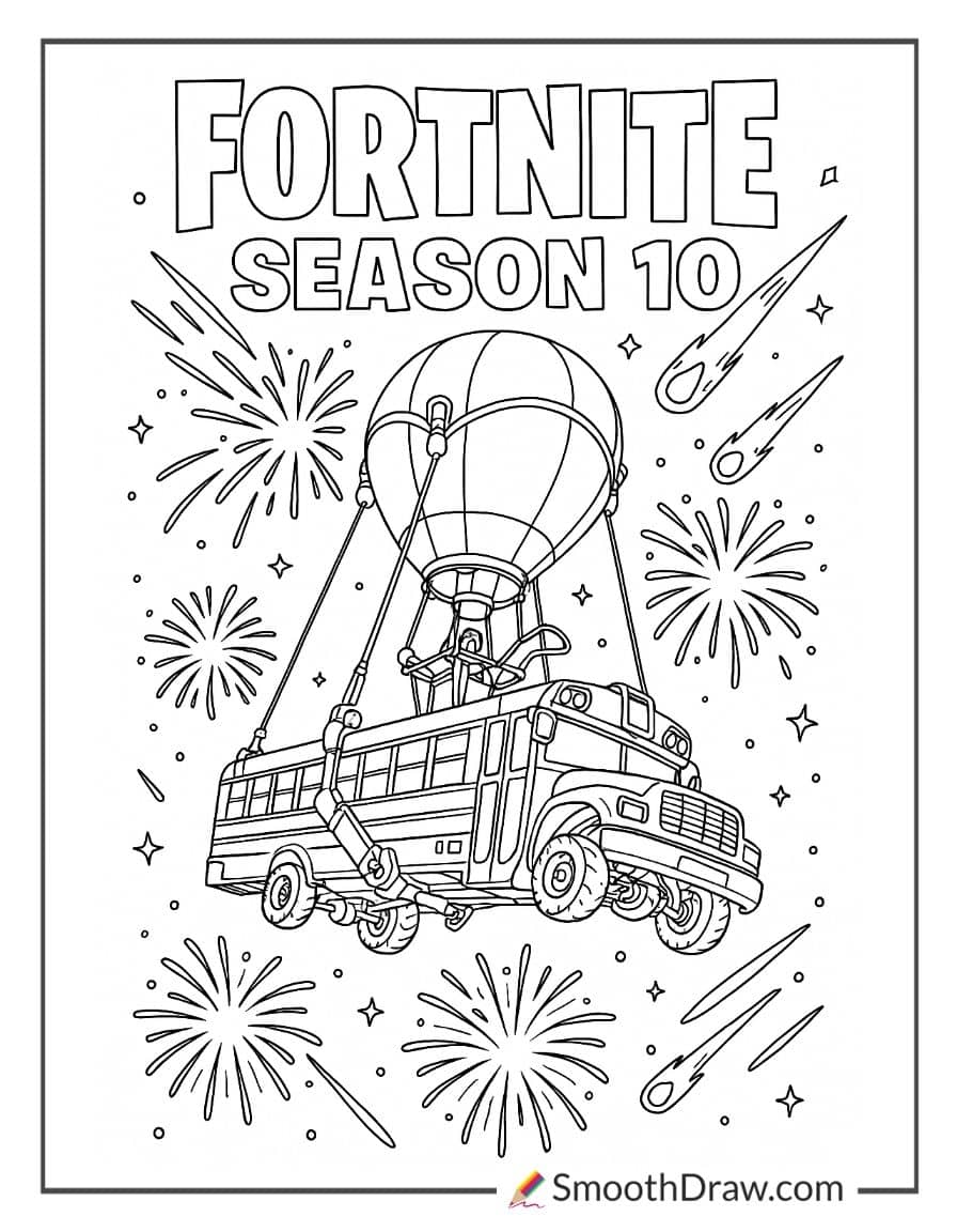 fortnite coloring pages season 10