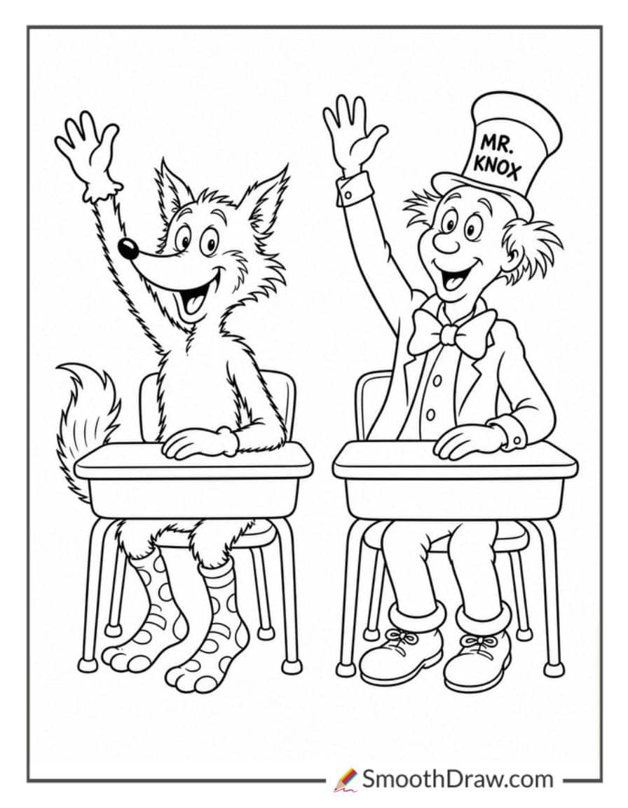 fox-in-socks-and-mr-knox-at-school