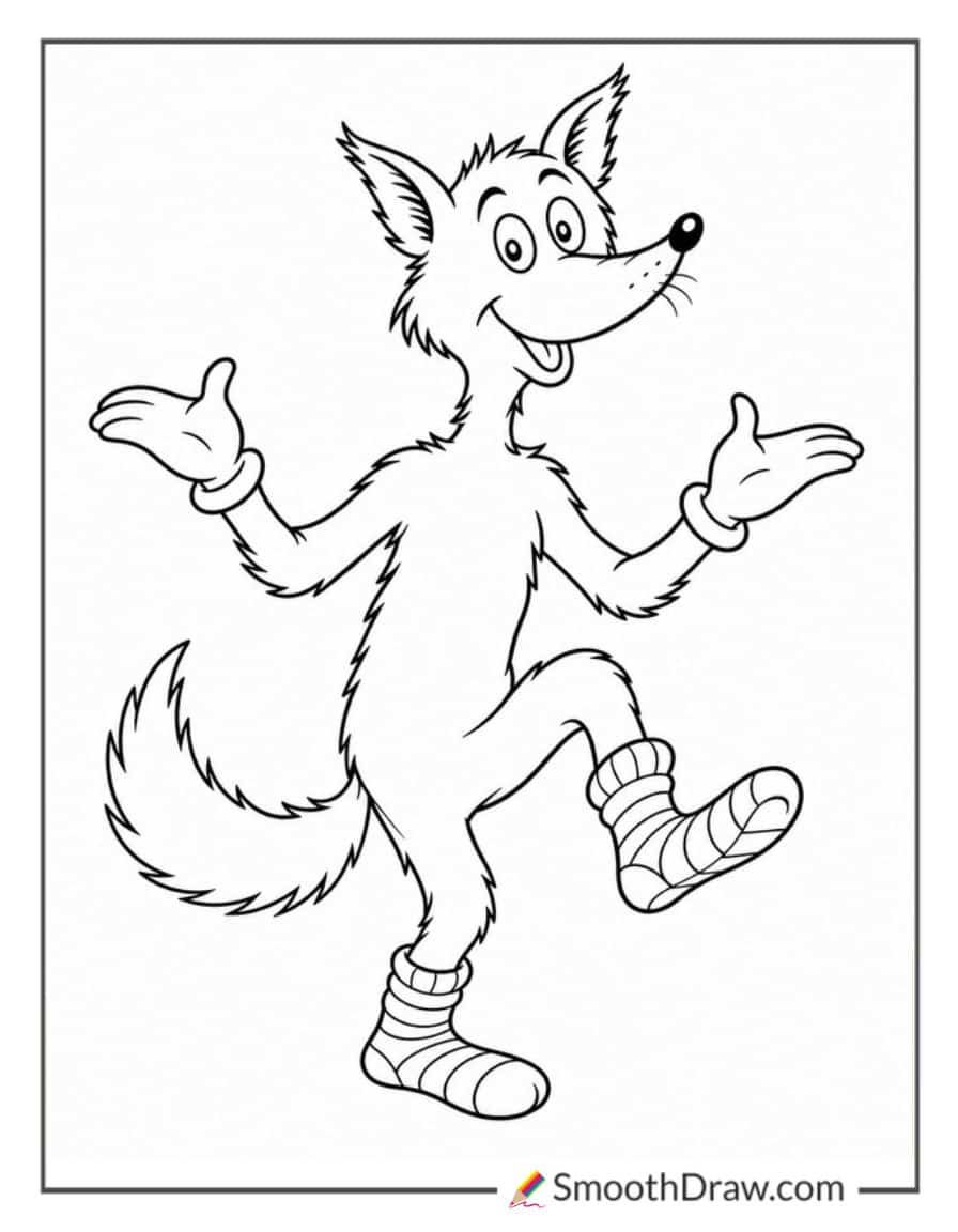 fox-in-socks-coloring-pictures-only
