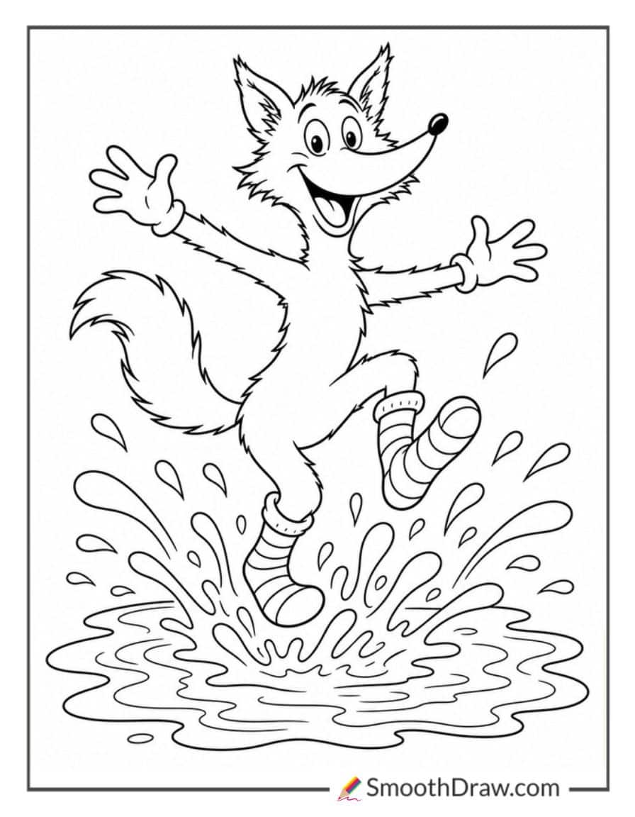 fox-in-socks-splashing-in-puddles