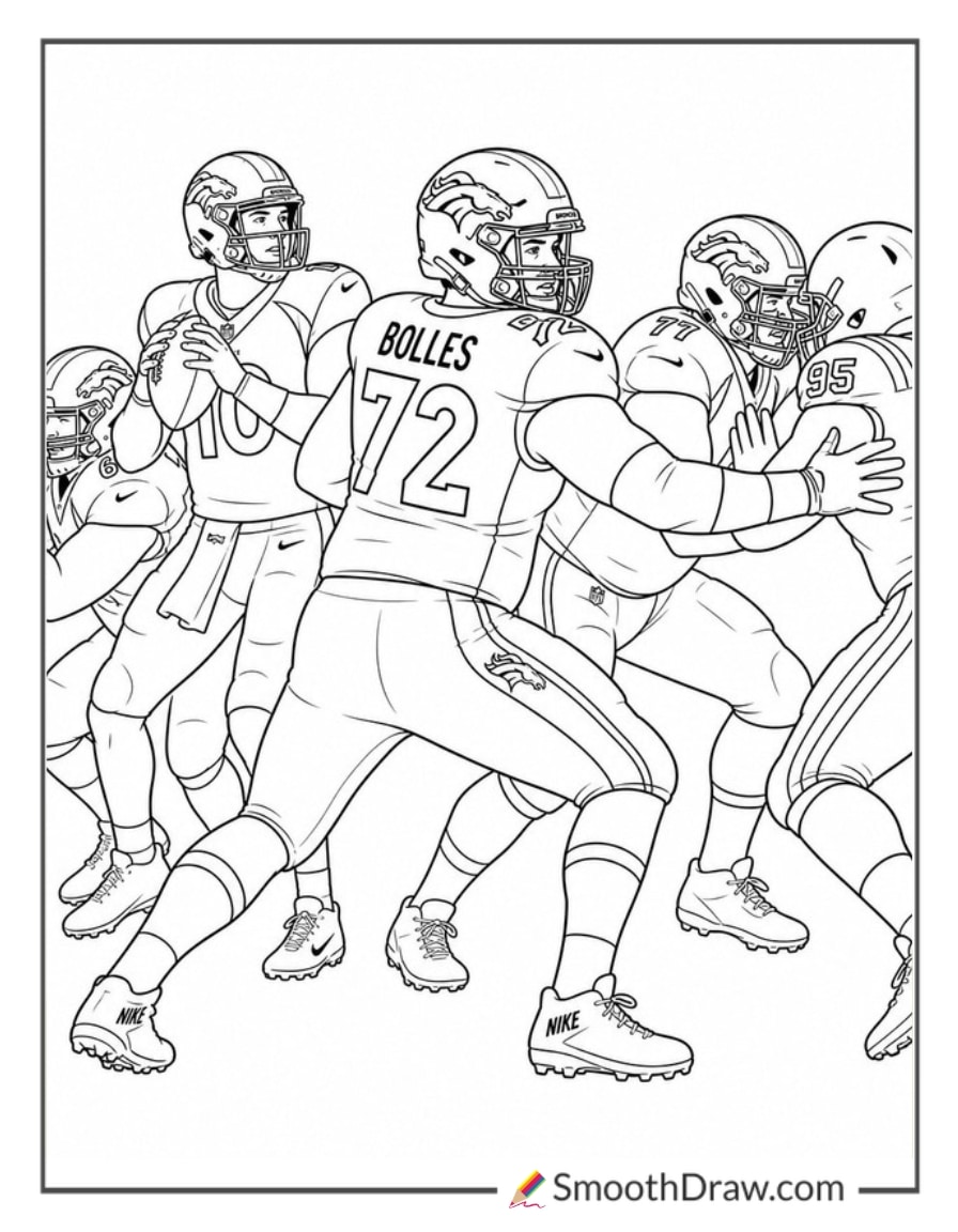 Garett Bolles Protecting The Quarterback