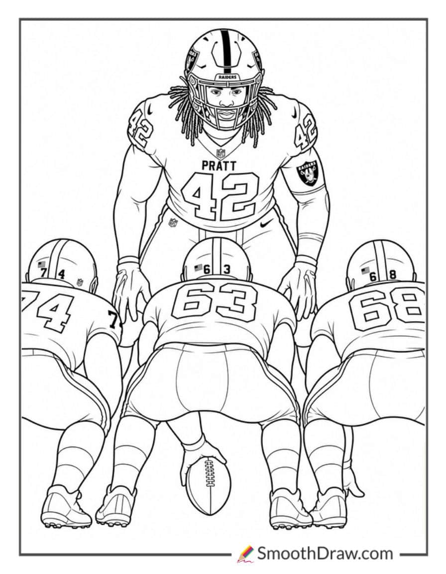 Germaine Pratt Reading The Offense