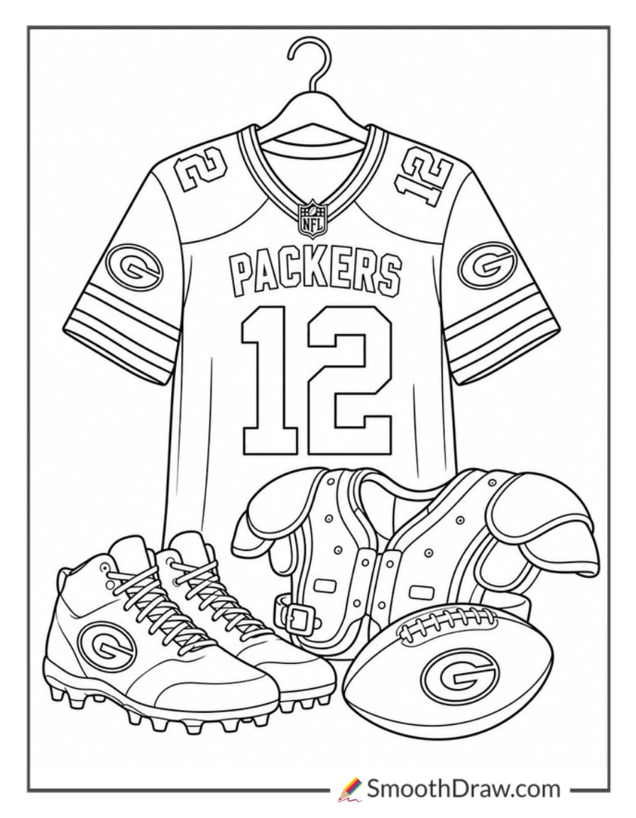 Green Bay Packers Football Jersey