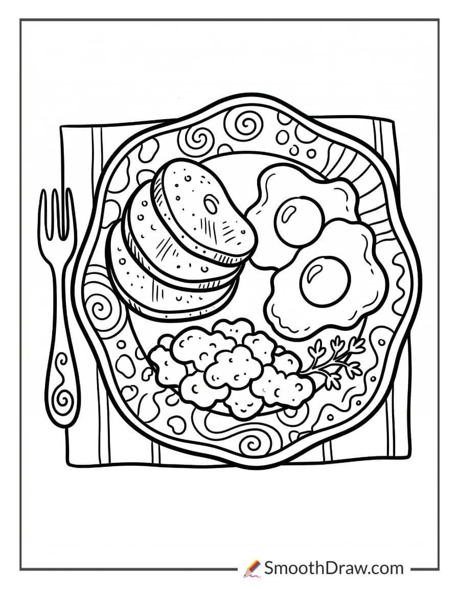 Green Eggs And Ham Coloring Pages