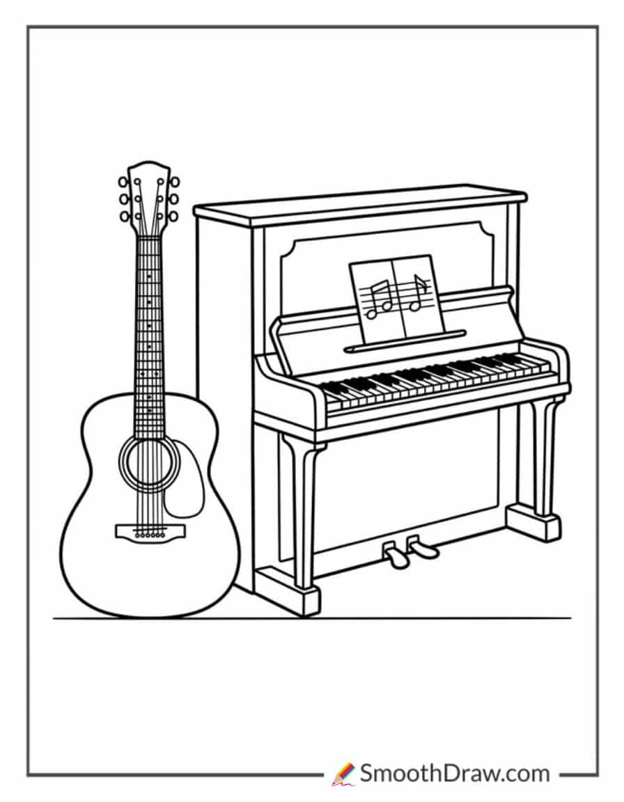 Guitar And Piano Duet