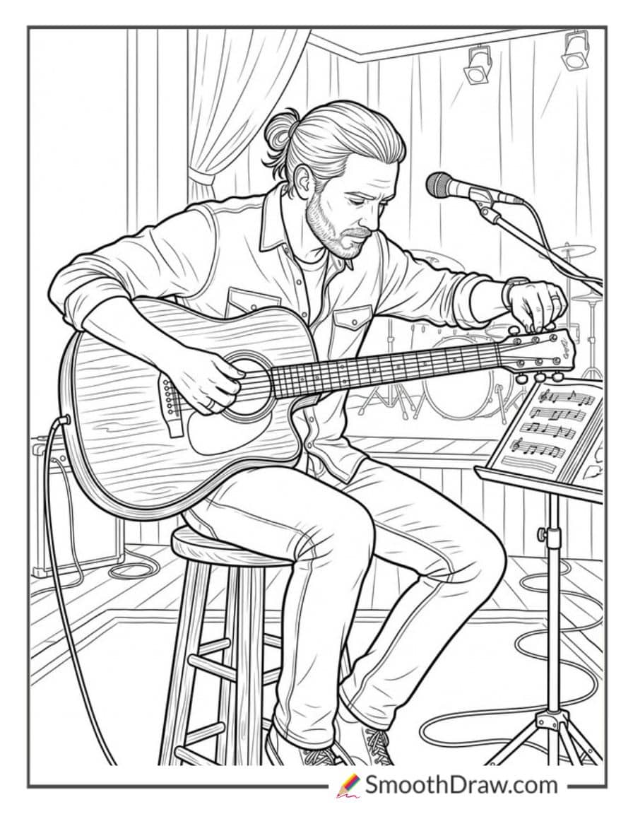 Guitar Tuning Session