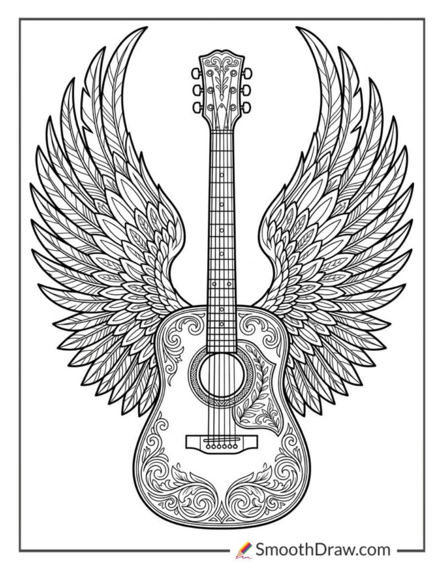 Guitar With Wings