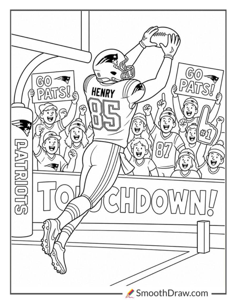 Hunter Henry Touchdown Catch