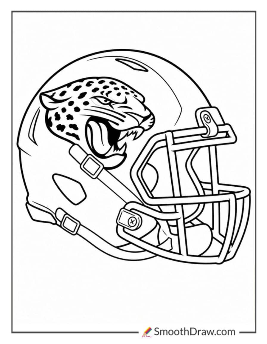 Jacksonville Jaguars Helmet Design