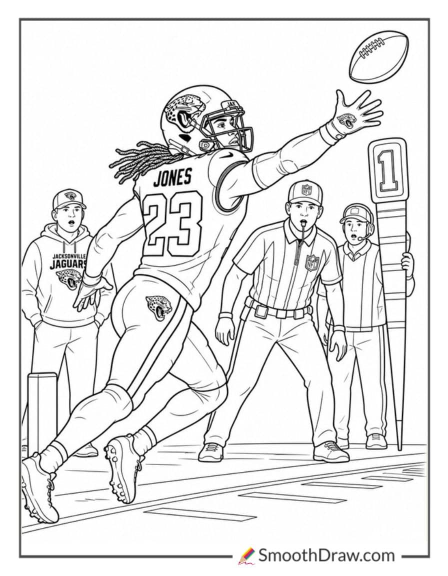 Jarrian Jones Breaking Up Pass