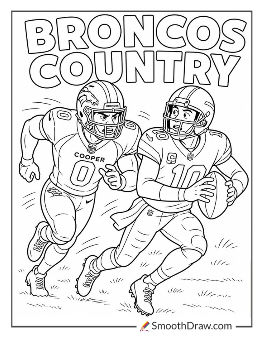 Jonathon Cooper Chasing The Quarterback