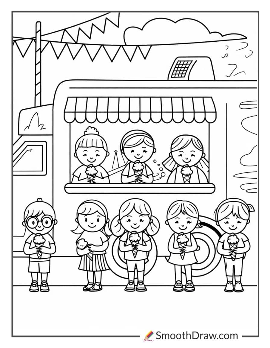 kids ice cream truck