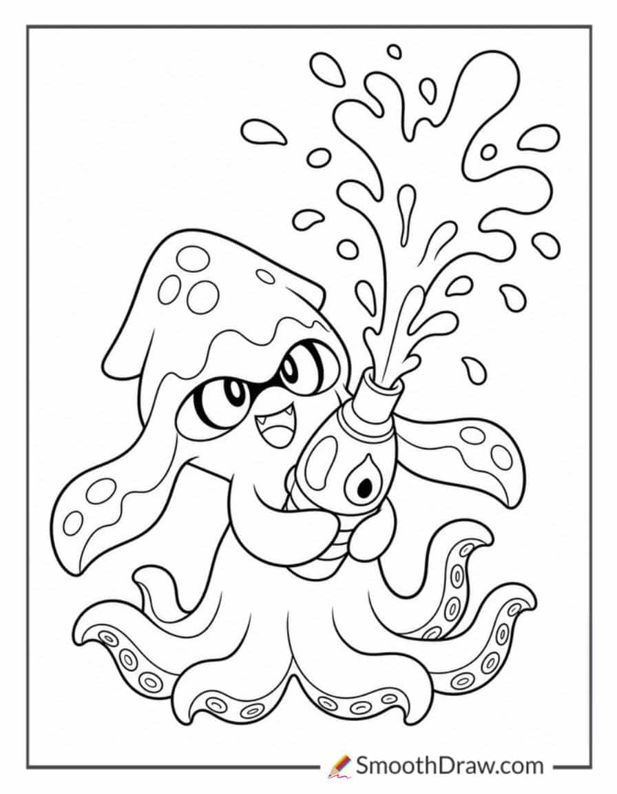 killamari from palworld squirting ink