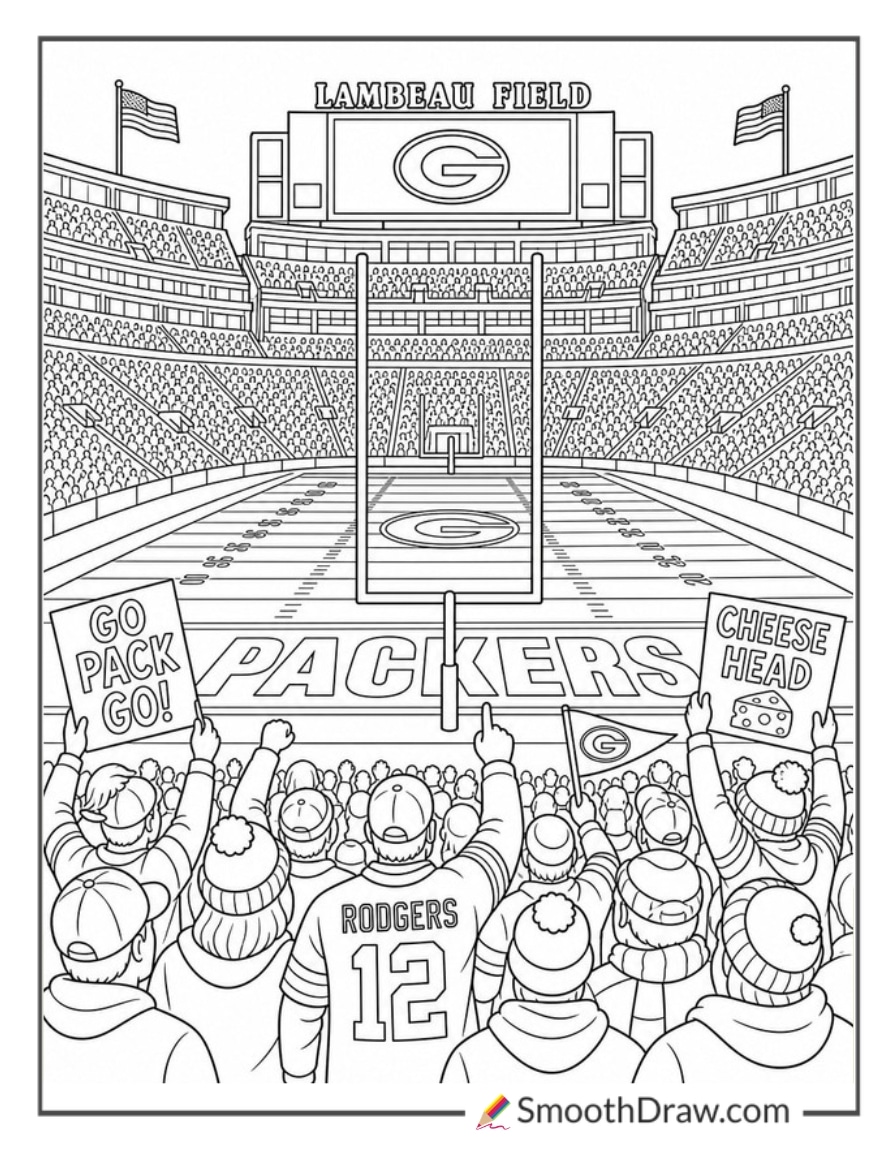 Lambeau Field Stadium View