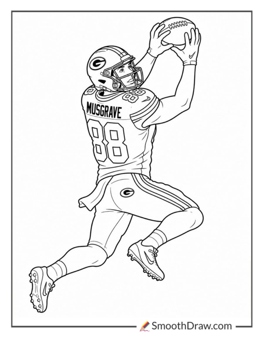 Luke Musgrave Leaping Catch