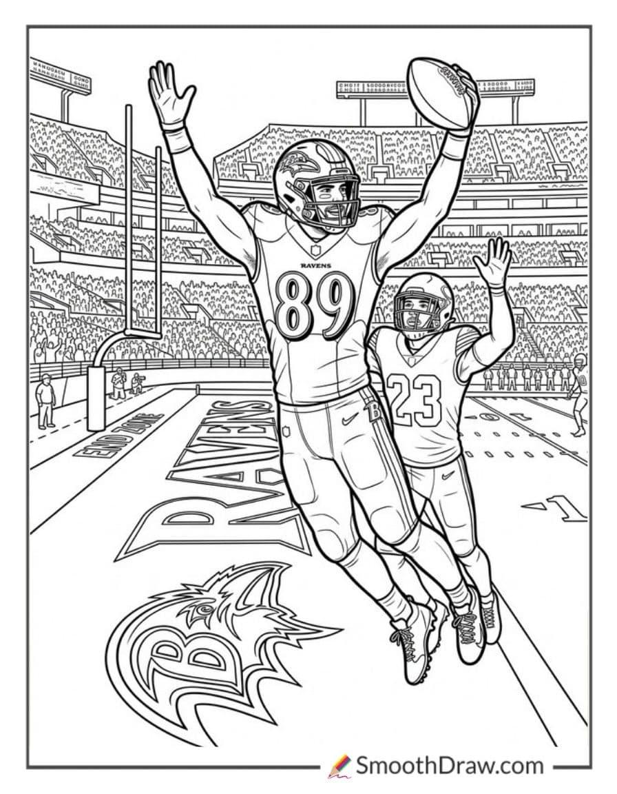 Mark Andrews Touchdown Catch