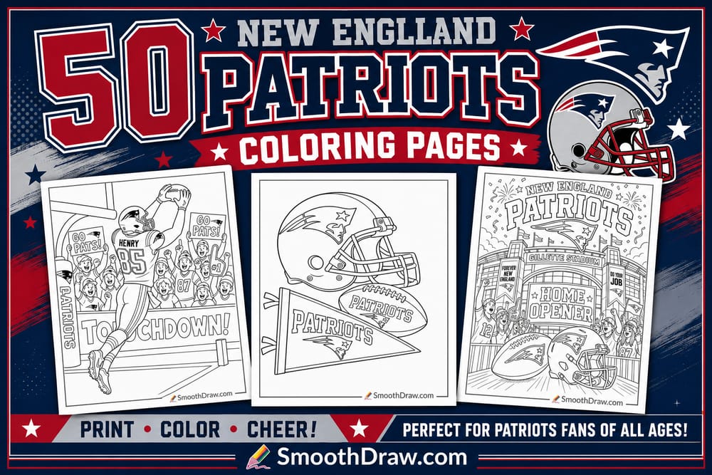New England Patriots coloring pages