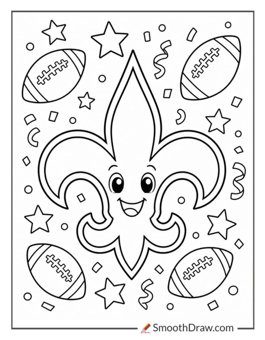 New Orleans Saints Fleur De Lis
