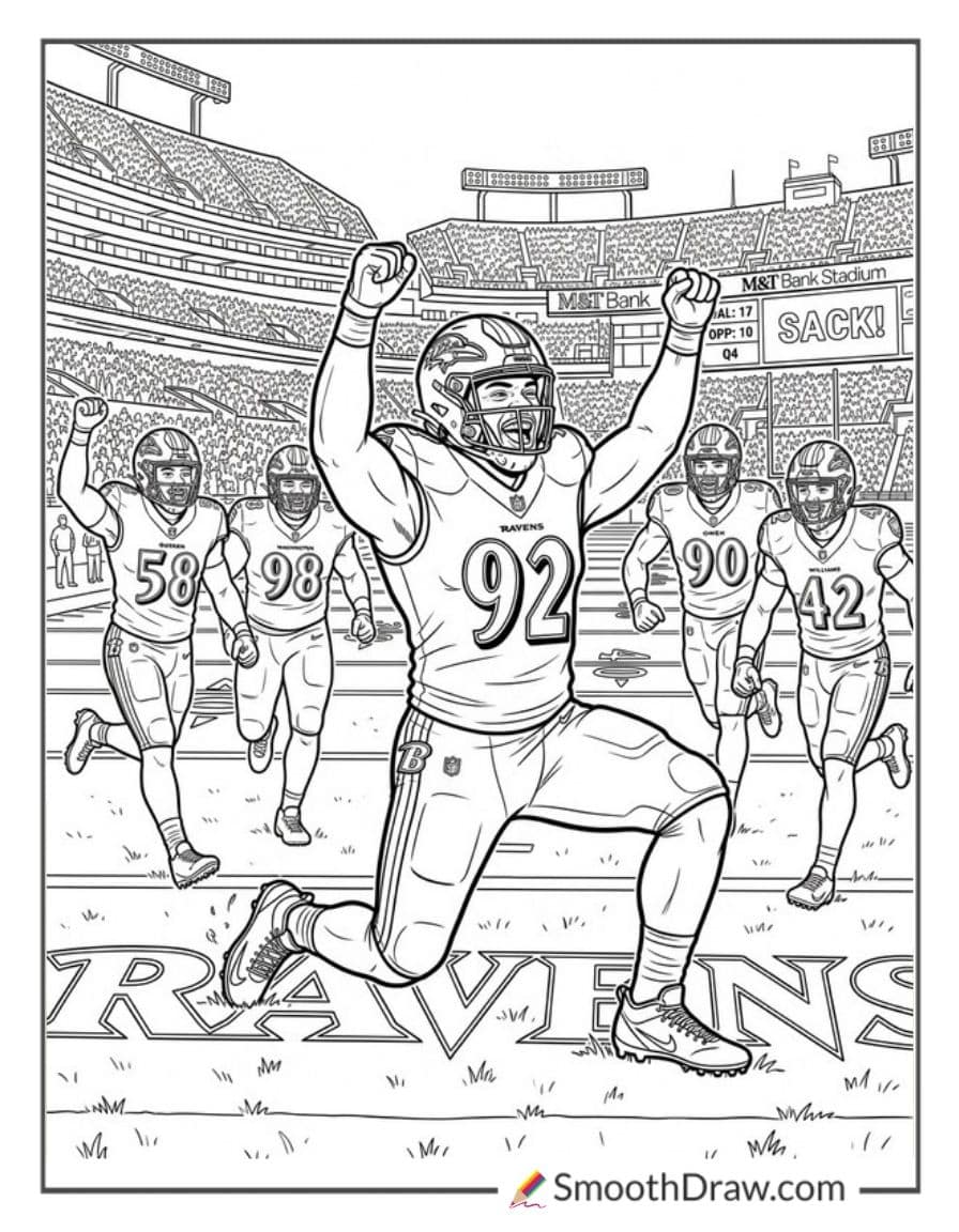 Nnamdi Madubuike Celebrating Sack