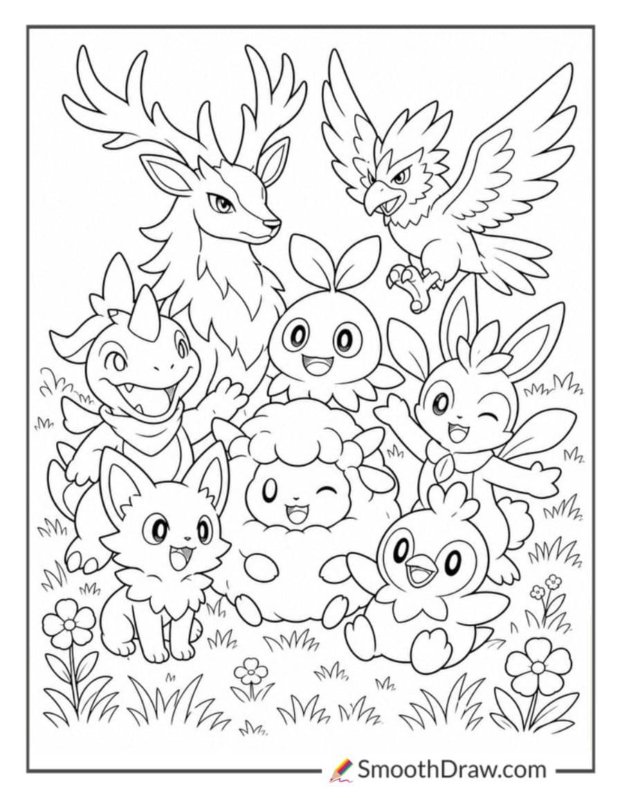 palworld coloring pages