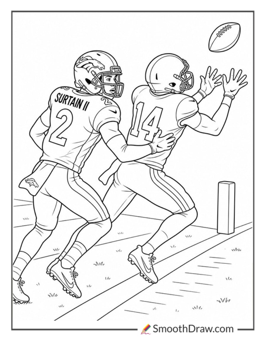 Pat Surtain Ii Defending A Receiver