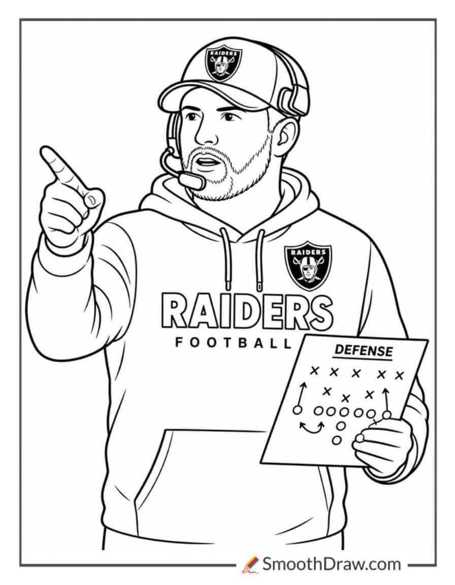 Patrick Graham Coaching Raiders Defense