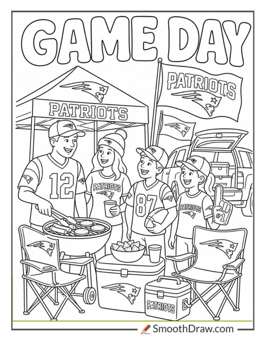 Patriots Family Tailgate Party