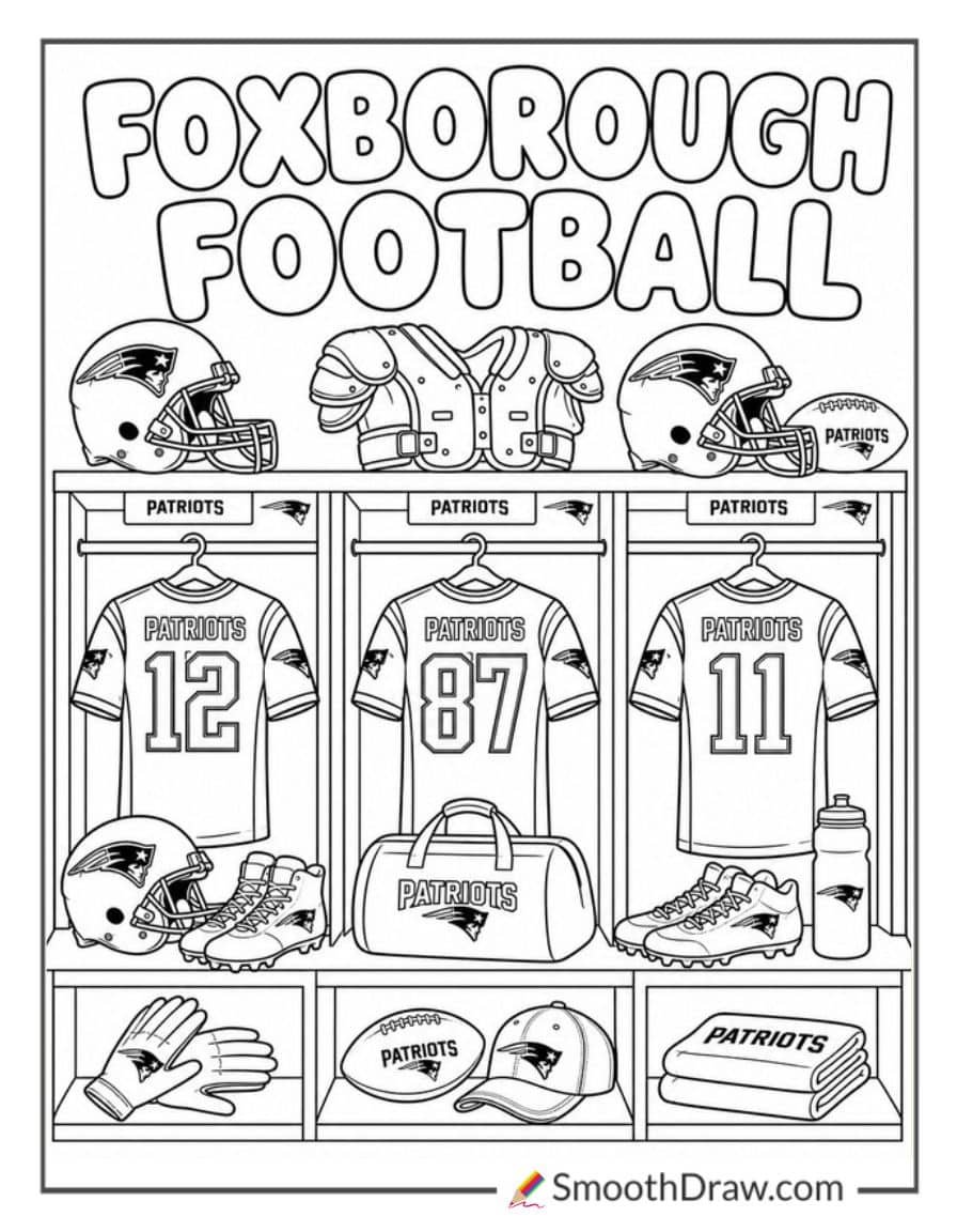 Patriots Locker Room Gear