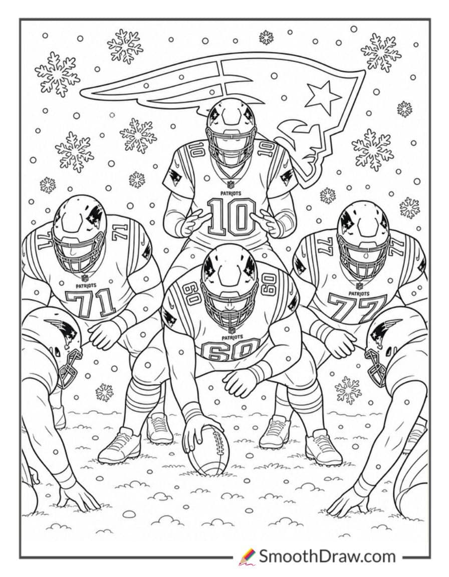 Patriots Snow Game Moment
