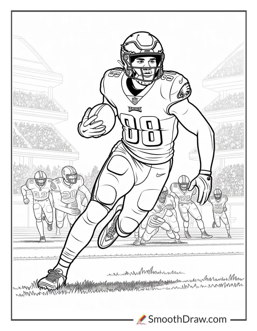 philadelphia eagles coloring book