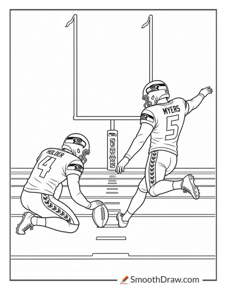 Seattle Seahawks Field Goal Attempt