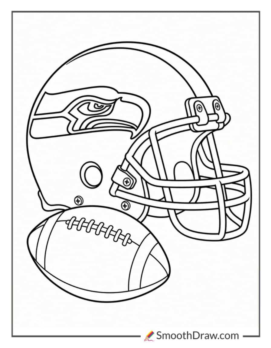 Seattle Seahawks Helmet Design