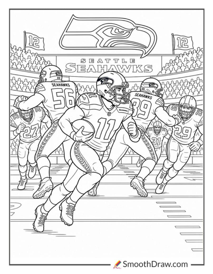Seattle Seahawks Kickoff Return
