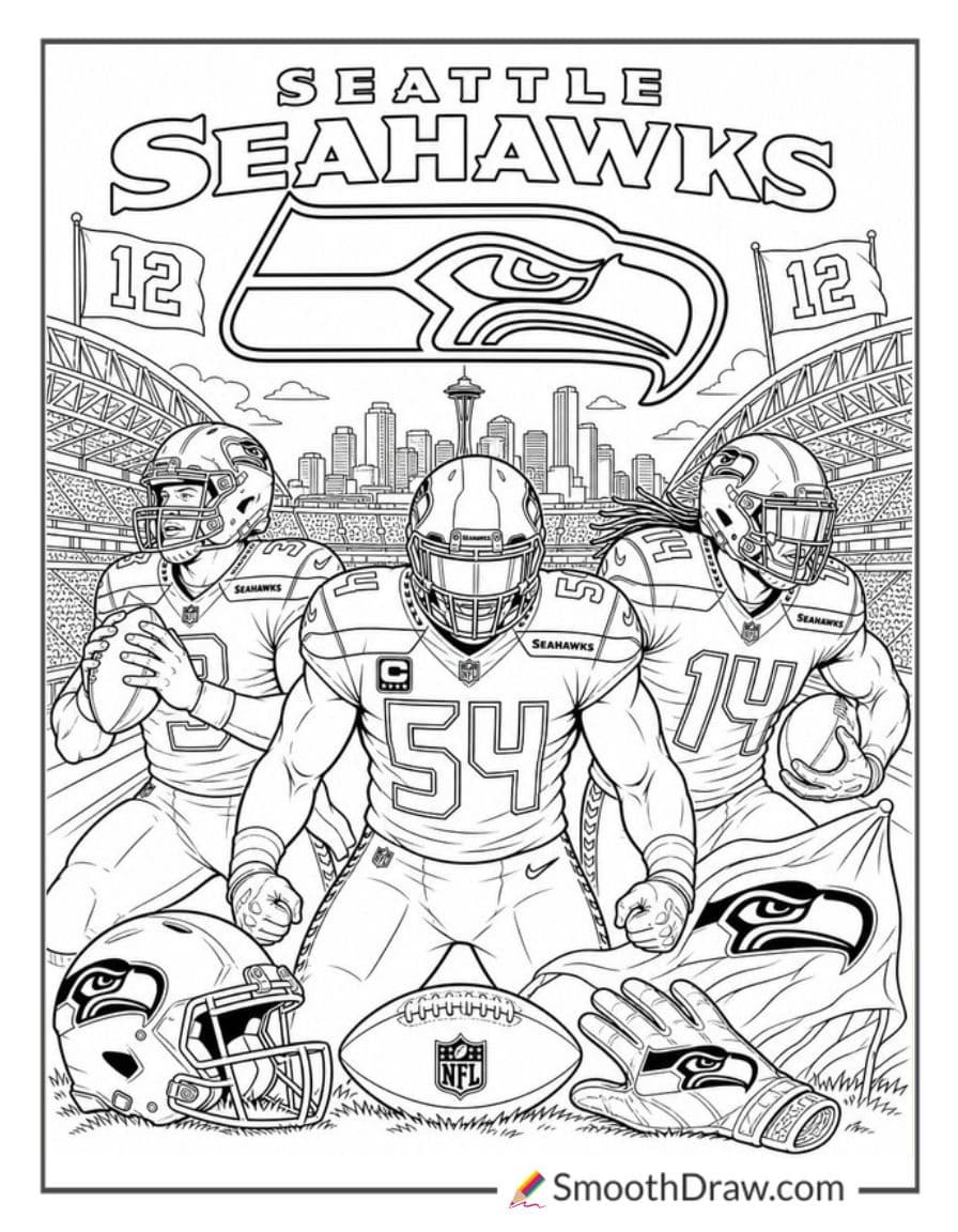 Seattle Seahawks Promo Artwork